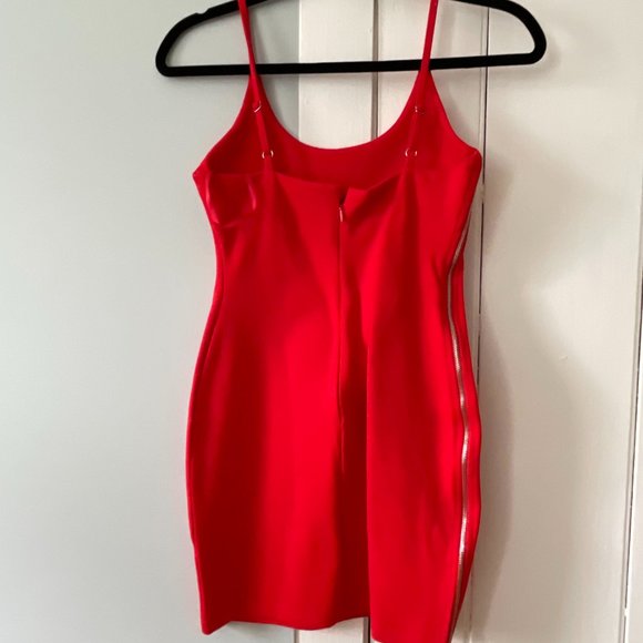 COPY - Revolve superdown Bodycon Red Dress - Picture 6 of 9